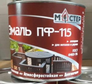 Эмаль ПФ-115 Мастер 1,7 кг.